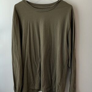 Old Navy Olive Long Sleeve Tee